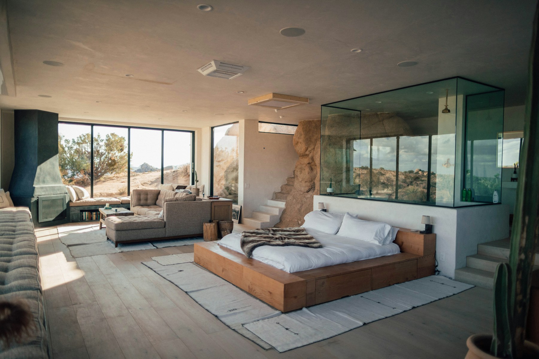 Modern hotel room